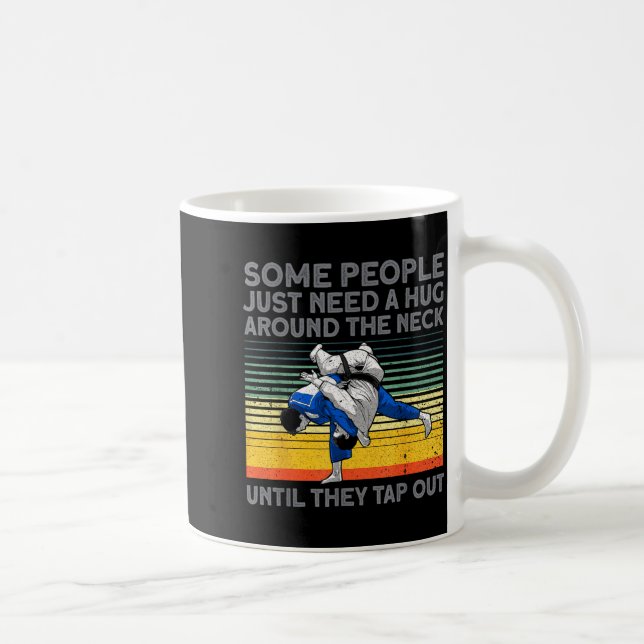 Jiu Jitsu Design For Men Women Kids Bjj Brazilian  Kaffemugg (Höger)
