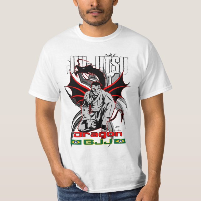 Jiu-Jitsu drake - 1 T Shirt (Framsida)