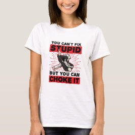 Jiu Jitsu du kan inte laga stupid men kan välja de T Shirt