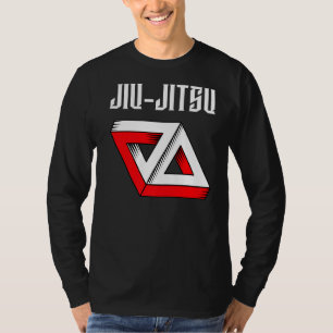 Jiu Jitsu Dubbla Gracie Triangle Bjj Mma Muay T Shirt