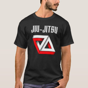 Jiu Jitsu Dubbla Gracie Triangle Bjj Mma Muay T Shirt