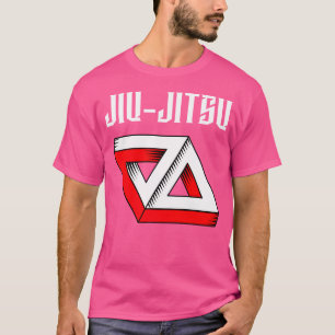 Jiu-Jitsu Dubbla Gracie Triangle Bjj Mma Muay Thai T Shirt