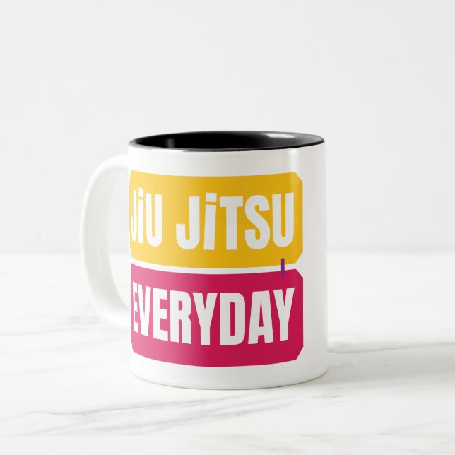 Jiu Jitsu Everaily Kaffemugg (Framsida vänster)