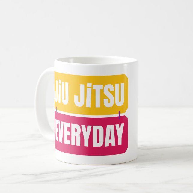 Jiu Jitsu Everaily Kaffemugg (Framsida vänster)