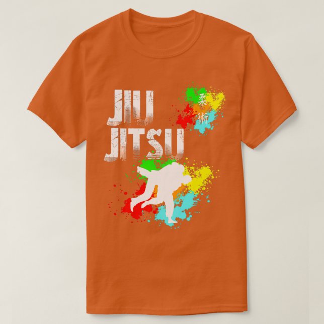 Jiu Jitsu Evolution 7 T Shirt (Design framsida)