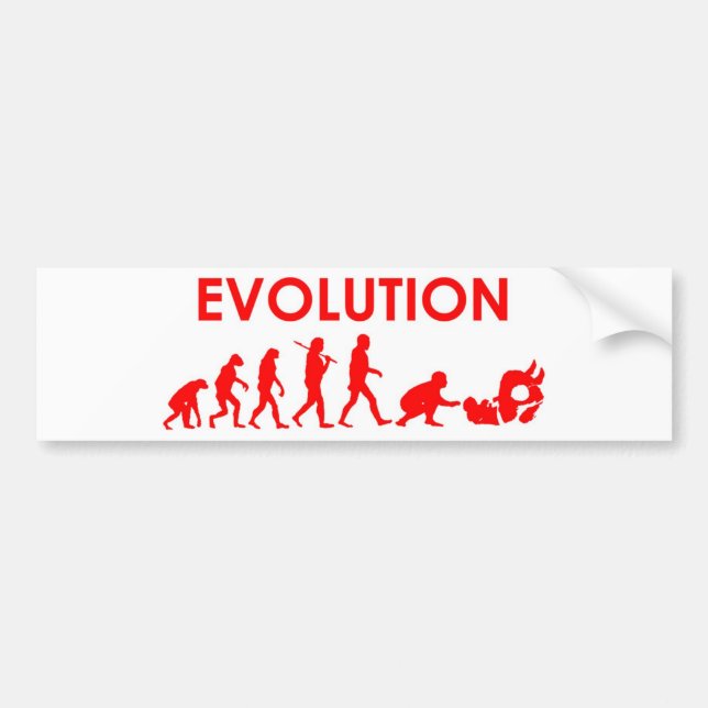 Jiu Jitsu evolution Bildekal (Framsidan)