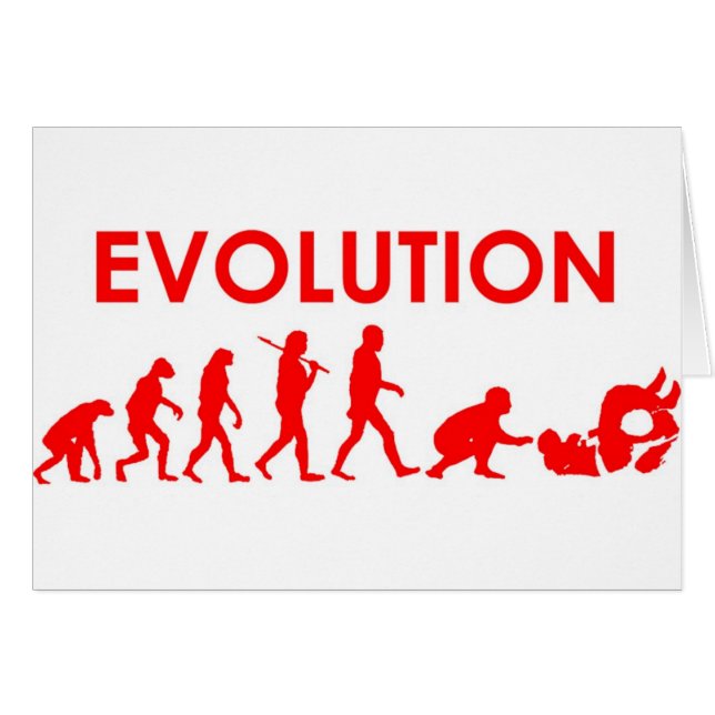 Jiu Jitsu evolution Hälsningskort (Framsidan Horizontal)