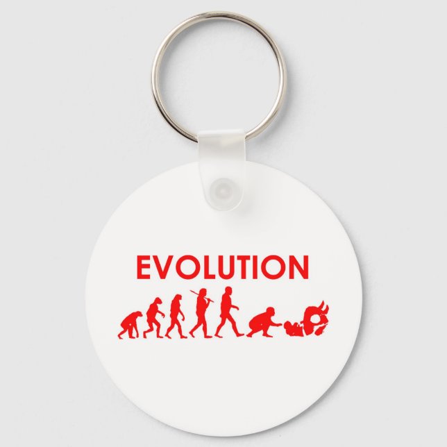 Jiu Jitsu Evolution Nyckelring (Framsida)