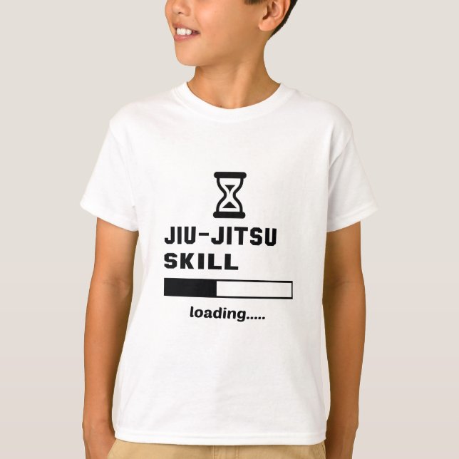 Jiu-Jitsu expertis som laddar ...... T-shirt (Framsida)