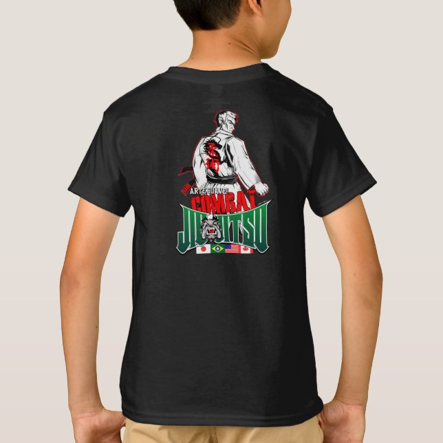 Jiu-Jitsu för barn Tee Shirt (Baksida)