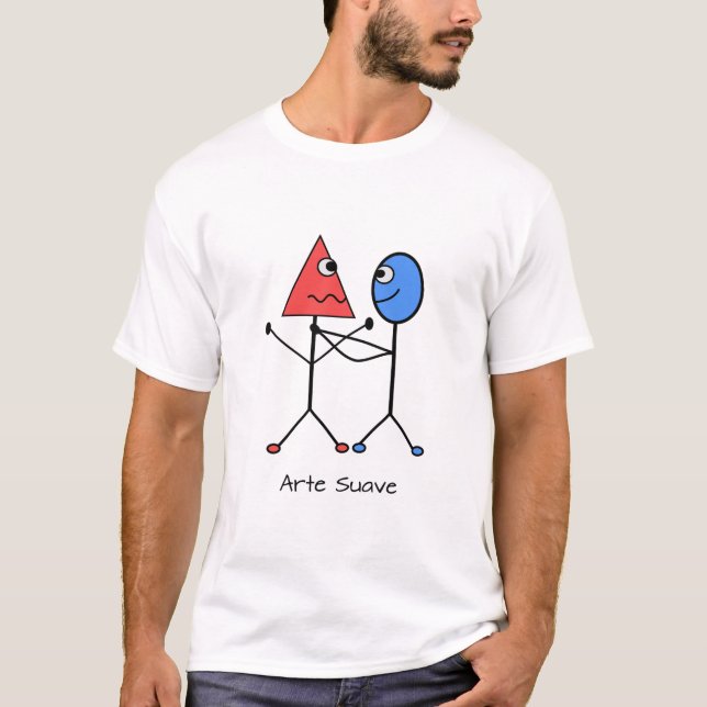 Jiu Jitsu Funny Triangle Choke T Shirt (Framsida)