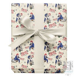 Jiu-Jitsu God jul Wrapping Papper Presentpapper