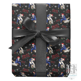 Jiu-Jitsu God jul Wrapping Papper Presentpapper