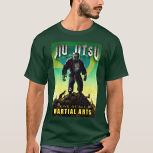 Jiu Jitsu Gorilla Förstörare 1 T Shirt