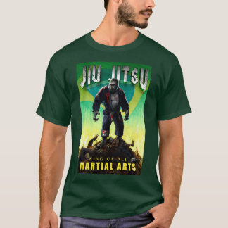 Jiu Jitsu Gorilla Förstörare 1 T Shirt
