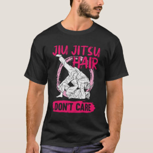 Jiu Jitsu Hair bryr sig inte T Shirt