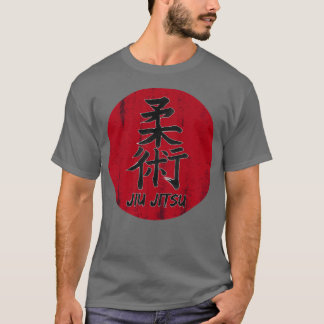 Jiu Jitsu Japanska Kanji BJJ MMA T Shirt