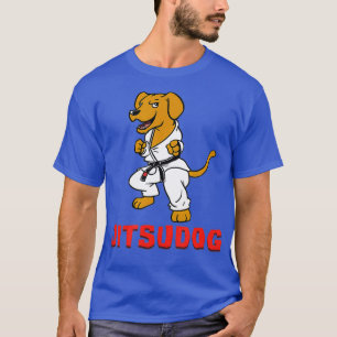 Jiu Jitsu Jitsudog Brazilian BJJ Training Hund T Shirt