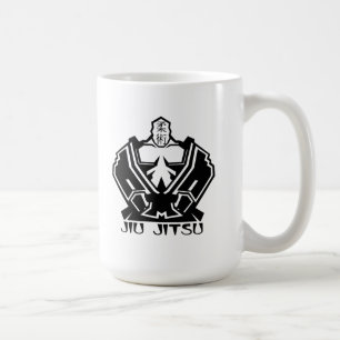 Jiu Jitsu - kämpen förbereder sig Kaffemugg
