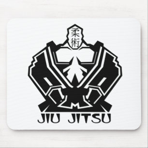 Jiu Jitsu - kämpen förbereder sig Musmatta