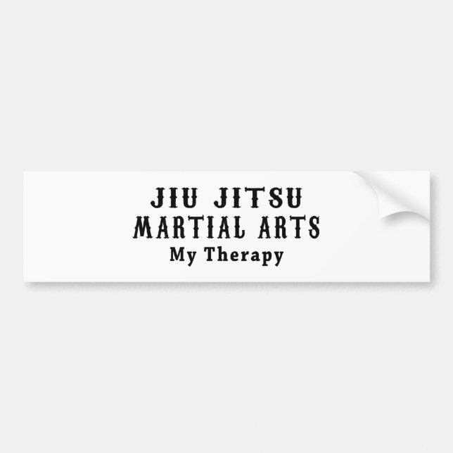 Jiu Jitsu kampsportar min terapi Bildekal (Framsidan)