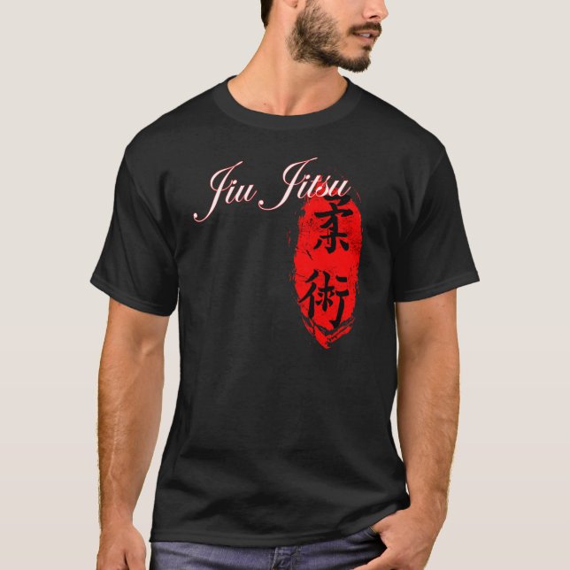Jiu Jitsu - KanjivirvelT-tröja Tröja (Framsida)