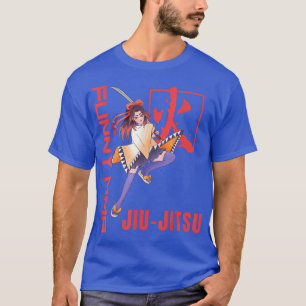 Jiu Jitsu, Kitana Anime Girl, MMA, Muay Thai, Japa T Shirt
