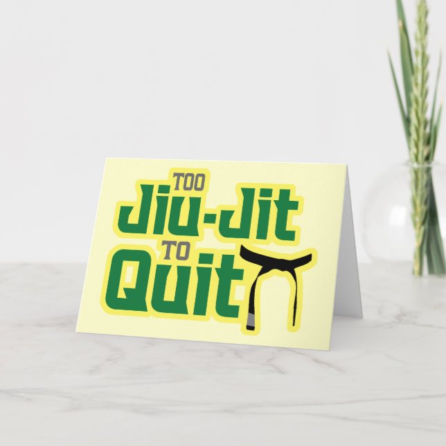 Jiu-Jitsu Kort (Framsida)