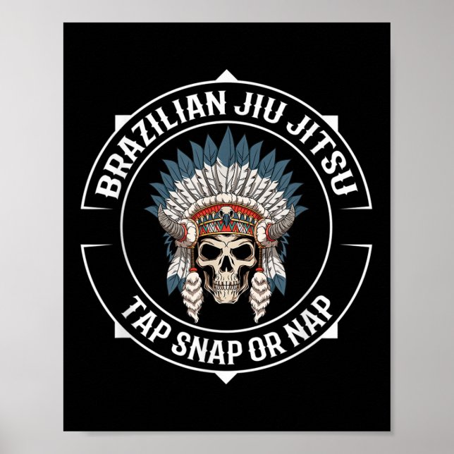 Jiu Jitsu Krig Bonnet - Inlämningsgrupp Jiu Jitsu  Poster (Framsidan)