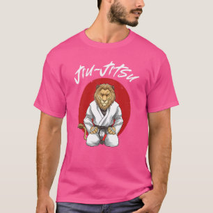 Jiu Jitsu Lion Brasiliansk Jiu Jitsu Mma Grapplin T Shirt