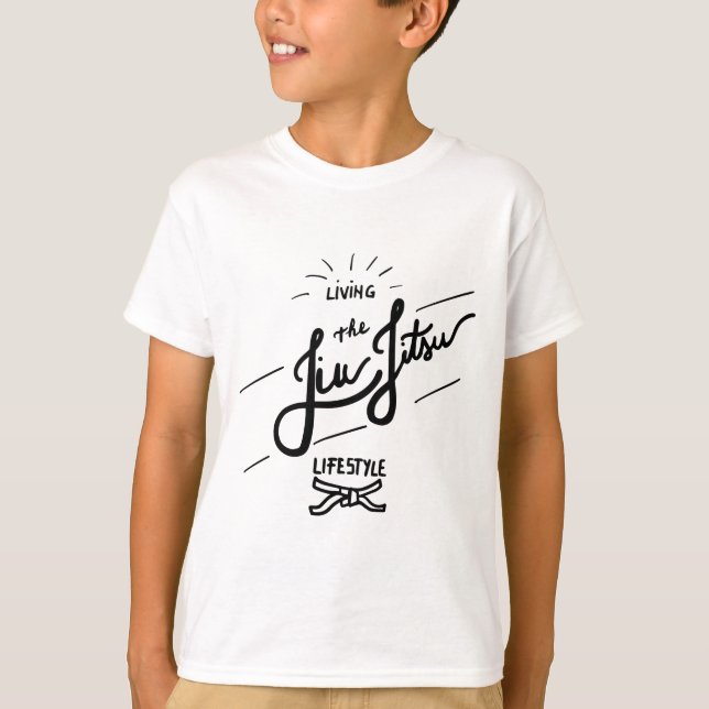 Jiu-JItsu-livsstil T-shirt (Framsida)