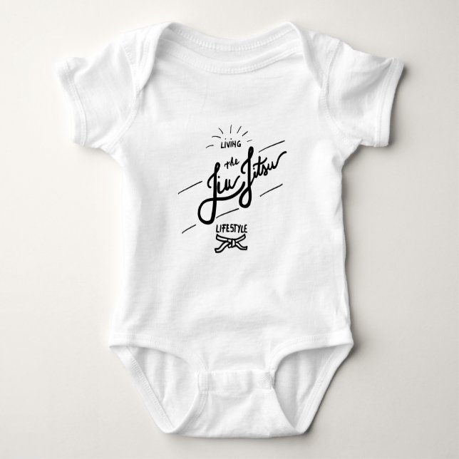 Jiu-JItsu-livsstil Tee Shirt (Framsida)
