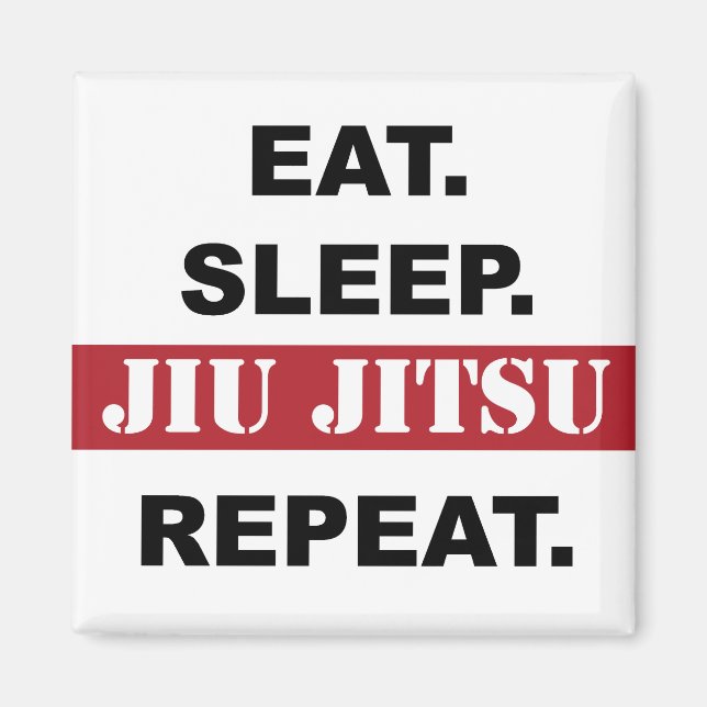 Jiu Jitsu Magnet (Framsidan)