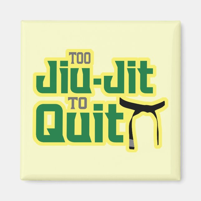 Jiu-Jitsu Magnet (Framsidan)
