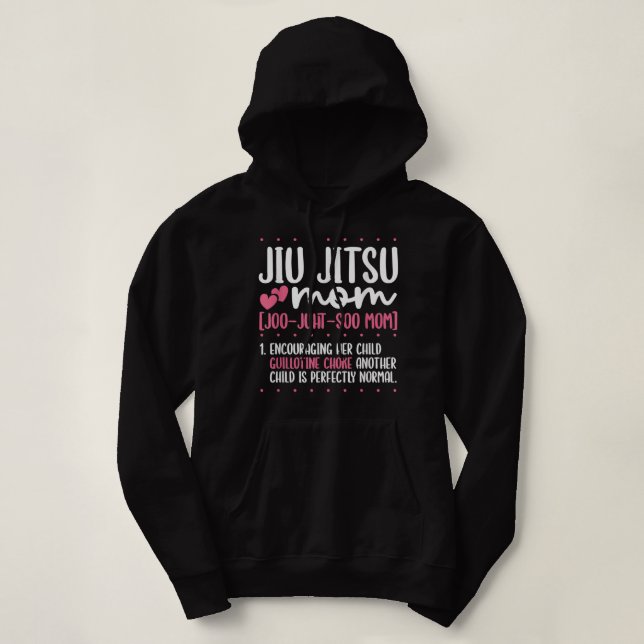 Jiu Jitsu Mamma Jiujitsu BJJ Brazilian Jiu Jitsu T Shirt (Design framsida)