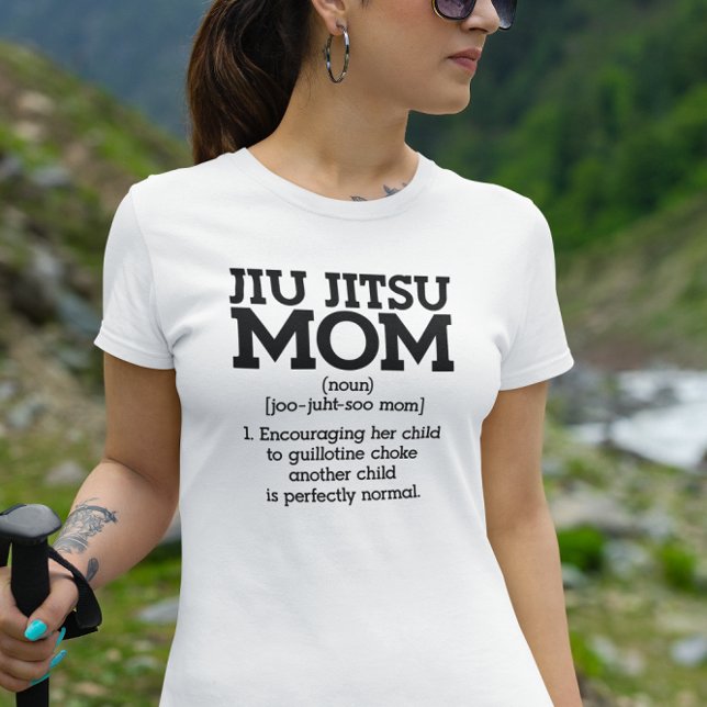 Jiu Jitsu Mamma Mor T Shirt (Skapare uppladdad)