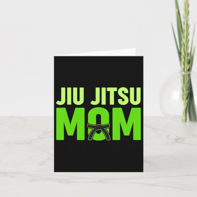 Jiu Jitsu Mamma Mors dag Kort (Framsida)
