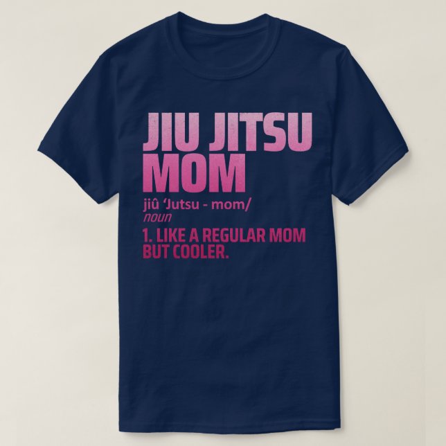 jiu jitsu mamma t shirt (Design framsida)