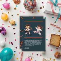 Jiu Jitsu-mästare födelsedags tackkort