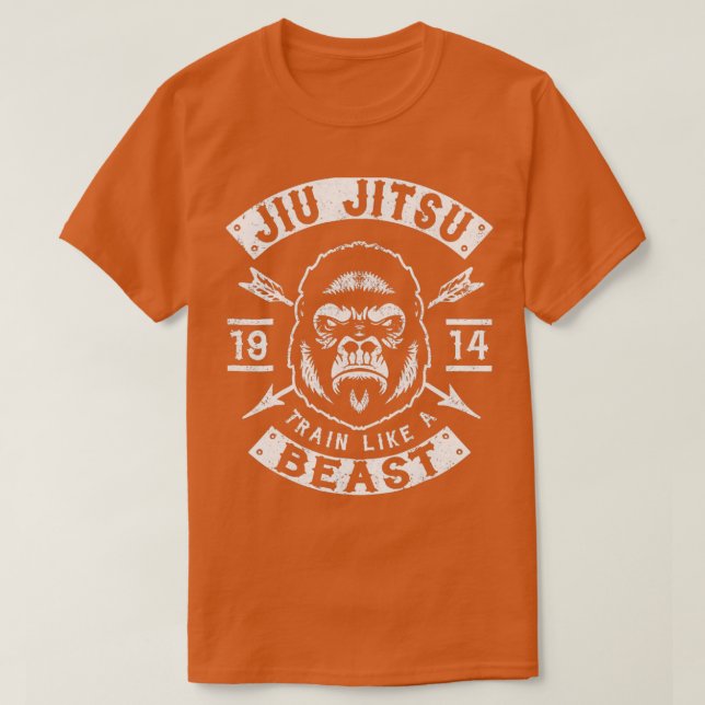 JIU JITSU MMA T BJJ T T SHIRT (Design framsida)