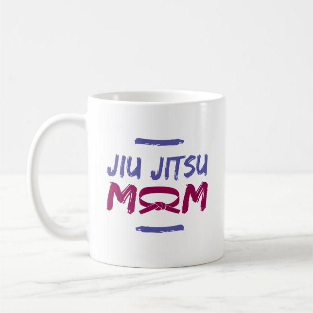Jiu Jitsu Mom Kaffemugg (Vänster)