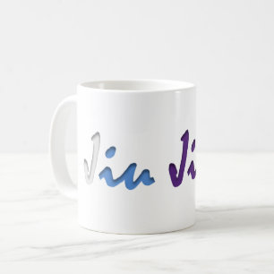 Jiu Jitsu mugg - vuxna bältefärger