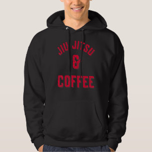 Jiu Jitsu och Coffee Brazilian Jiu Jitsu Mma Bjj Hoodie