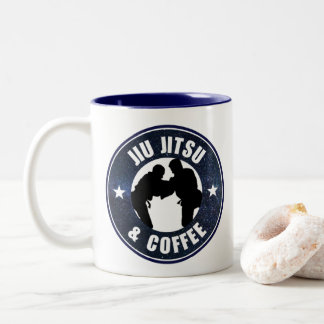 Jiu Jitsu och kaffemugg