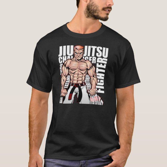 Jiu-Jitsu OSS Tee Shirt (Framsida)
