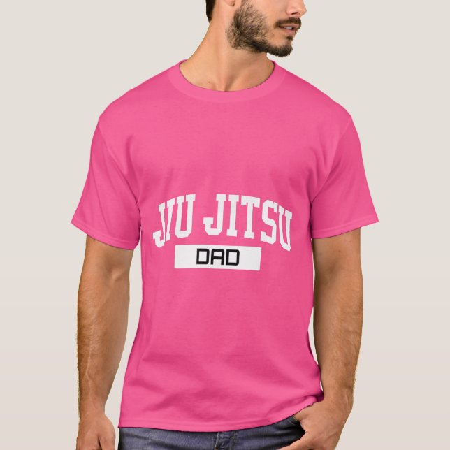 Jiu Jitsu Pappa Brazilian Jiu Jitsu Shirt Bjj T (Framsida)