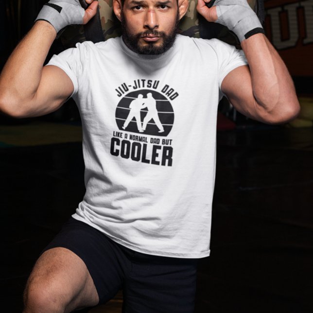 Jiu Jitsu Pappa Fader Uttryck T Shirt (Skapare uppladdad)