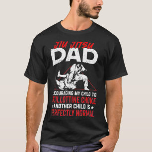 Jiu Jitsu Pappa Far Jiu Jitsu Pappa uppmuntrar min T Shirt