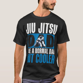 Jiu Jitsu Pappa Liksom En Normal Pappa Men Coolare T Shirt
