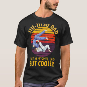 Jiu Jitsu Pappa som ett normalt Pappa men kylare T Shirt